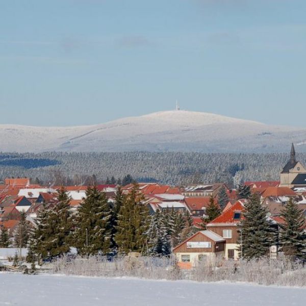 Winter in Hasselfelde im Harz